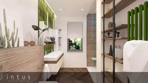 7 màu sơn đẹp cho nội thất phòng tắm hot nhất 2018