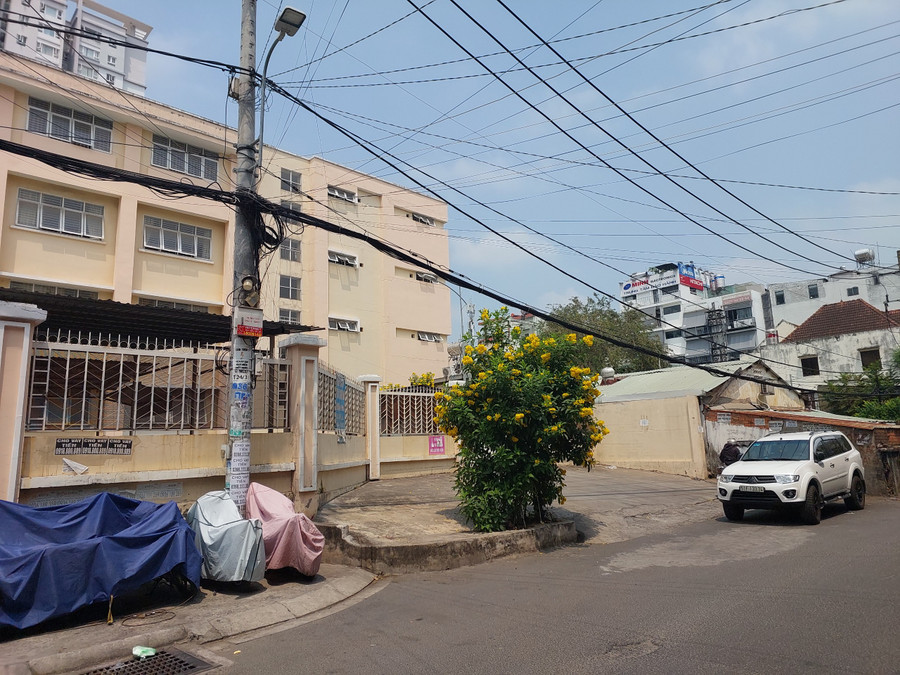 Khu vực nơi xảy ra sự việc.