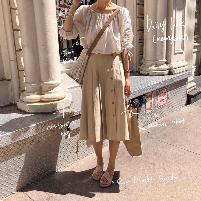 8 công thức mix đồ với chân váy dài giúp bạn lên hương phong cách, ngày nào cũng được khen mặc đẹp - Ảnh 28.