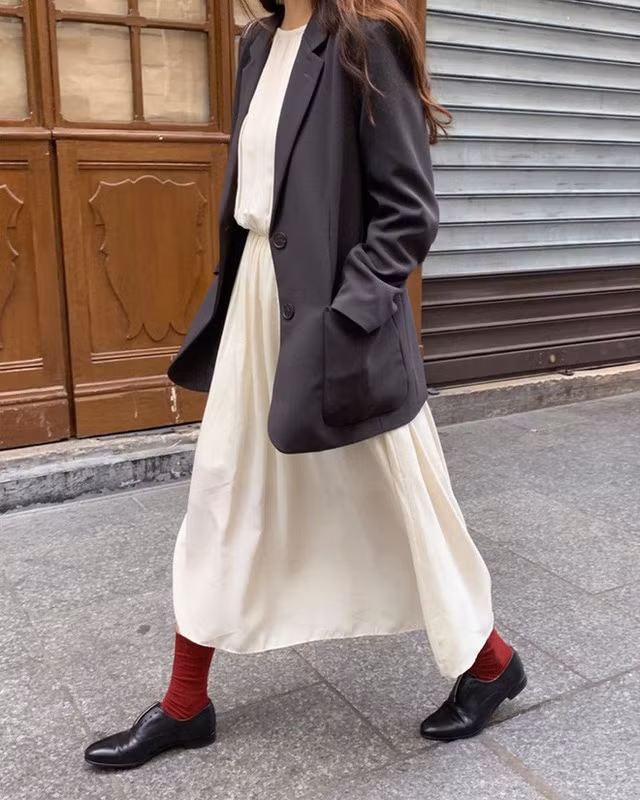 8 công thức mix đồ với chân váy dài giúp bạn lên hương phong cách, ngày nào cũng được khen mặc đẹp - Ảnh 8.