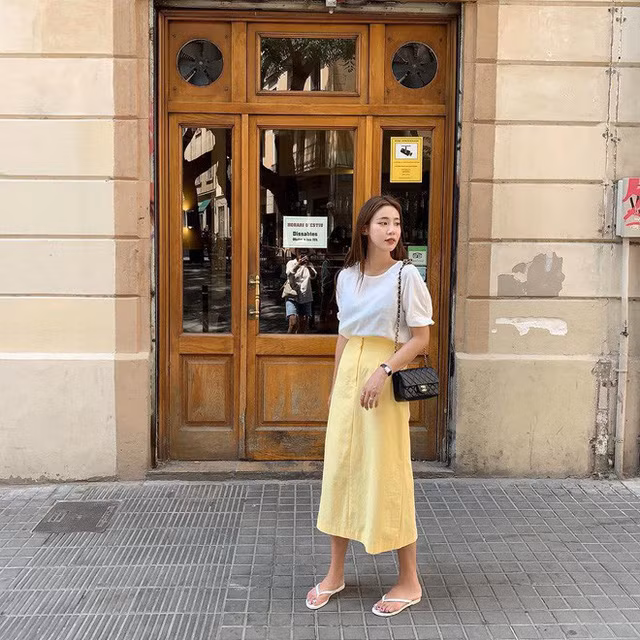 8 công thức mix đồ với chân váy dài giúp bạn lên hương phong cách, ngày nào cũng được khen mặc đẹp - Ảnh 30.