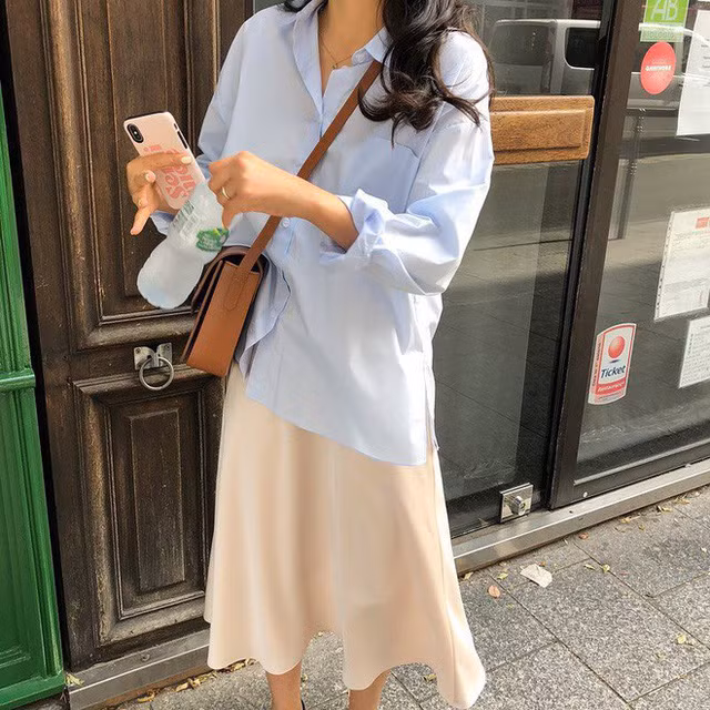 8 công thức mix đồ với chân váy dài giúp bạn lên hương phong cách, ngày nào cũng được khen mặc đẹp - Ảnh 27.