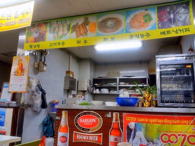Việt Nam, Seoul, người Việt, nhà hàng Việt, quán ăn Việt