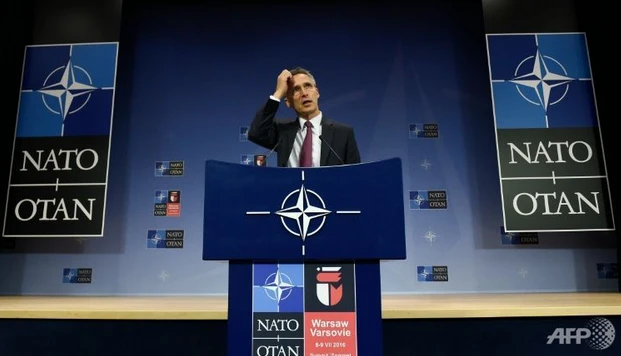 Tổng thư ký Khối Hiệp ước Bắc Đại Tây Dương NATO Jens Stoltenberg. (Ảnh: AFP)