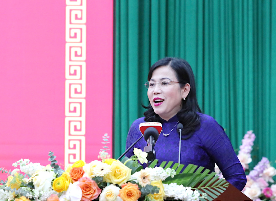Bí thư Tỉnh uỷ Thái Nguyên Nguyễn Thanh Hải phát biểu tại hội nghị. Bí thư Tỉnh uỷ Thái Nguyên Nguyễn Thanh Hải phát biểu tại hội nghị.