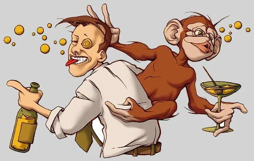 Khi ông chồng nghiện rượu làm lành
