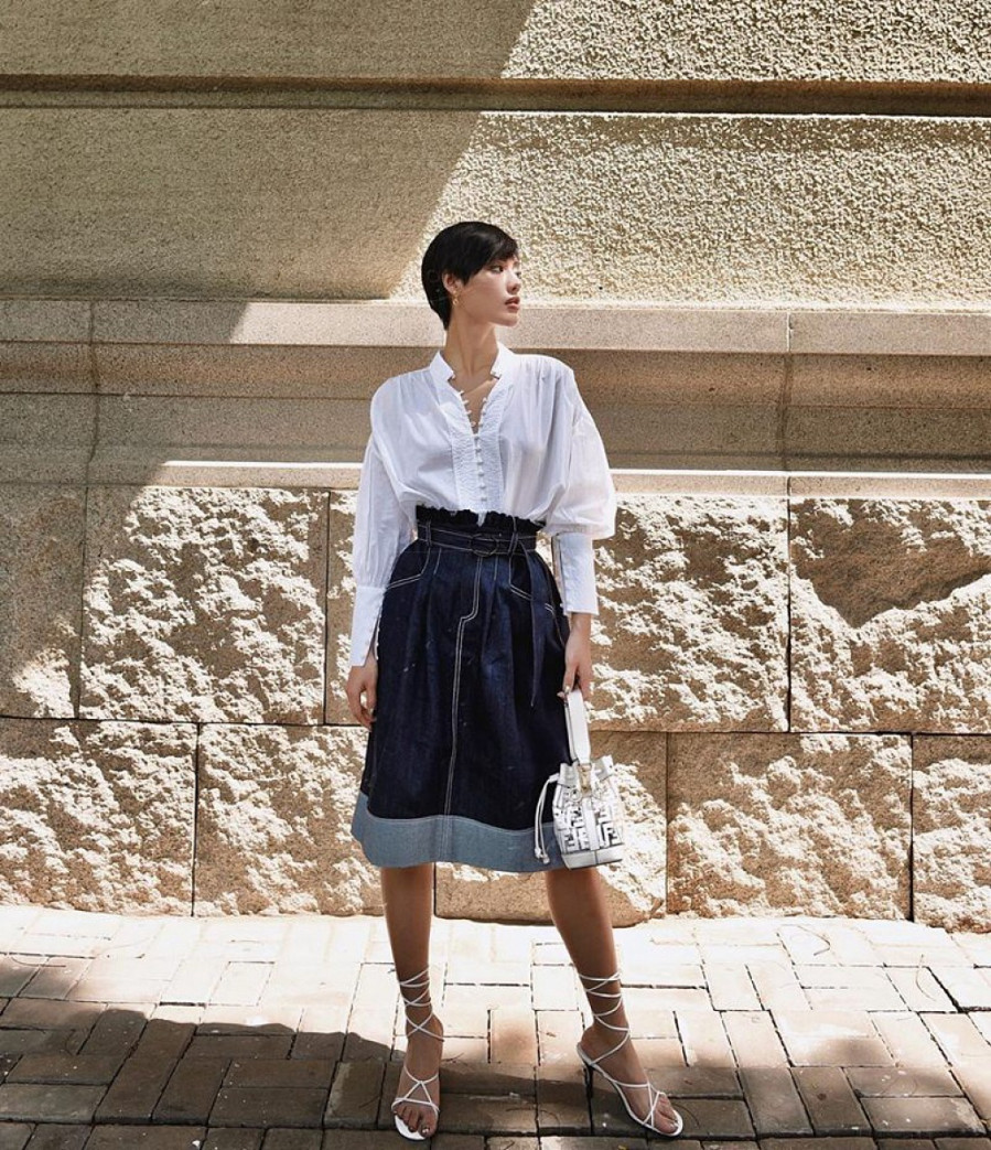 Street style được sao Việt đua nhau diện trong mùa hè này ảnh 8 Empty