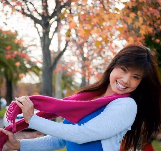 Hồ Lệ Thu thời trẻ.