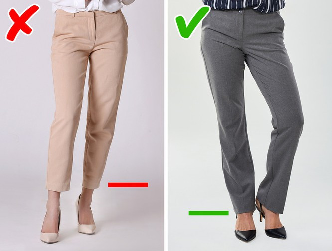 10 mẹo “ăn gian” chiều cao đáng kể cho cô nàng chân ngắn ảnh 2 Ảnh: BrightSide