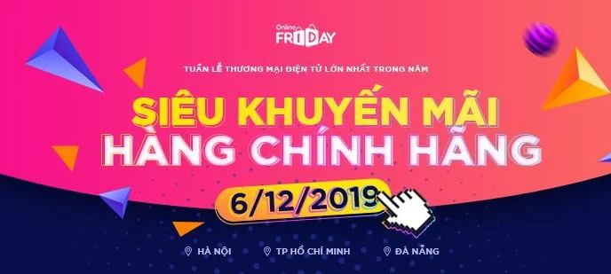 Hoạt động trải nghiệm thương mại điện tử được diễn ra ở 3 tâm điểm sôi động nhất của 3 thành phố lớn là Hà Nội, TP. Hồ Chí Minh, Đà Nẵng.