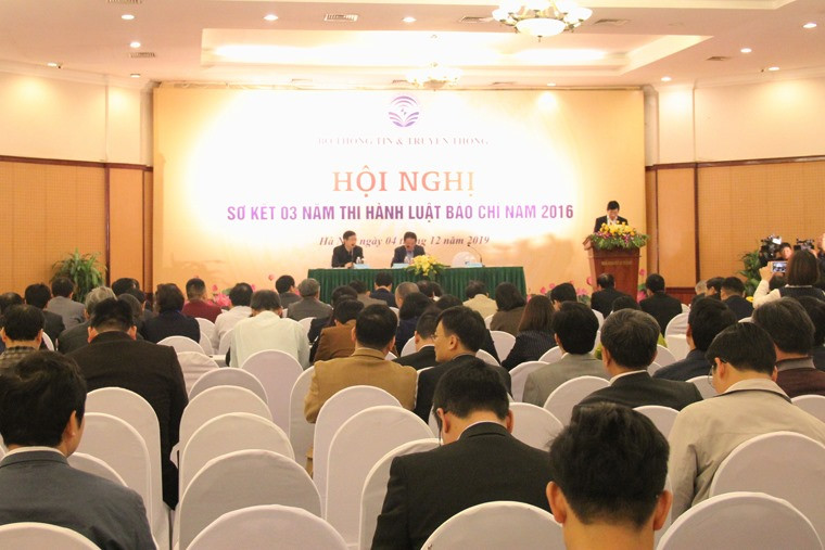 Sơ kết 3 năm thi hành Luật Báo chí 2016 ảnh 1 Sơ kết 3 năm thi hành Luật Báo chí 2016 ảnh 1