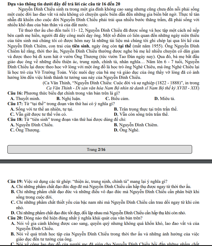 Hai trang đề tham khảo của ĐHQGHN và ĐHQG TP.HCM 2022. Ảnh chụp màn hình. Hai trang đề tham khảo của ĐHQGHN và ĐHQG TP.HCM 2022. Ảnh chụp màn hình.