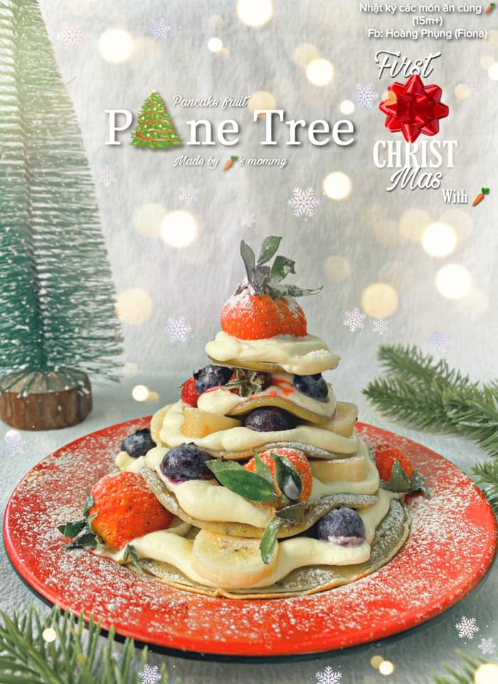 PANCAKE là một trong những món mà con chị Phụng rất thích. Đặc biệt ăn kèm cùng trái cây và sữa chua hoặc whipping cream.