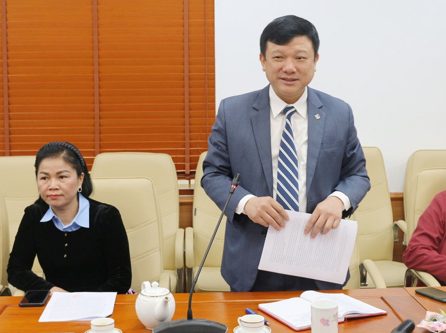 PGS.TS Hoàng Văn Hùng, Giám đốc Đại học Thái Nguyên phát biểu chỉ đạo. PGS.TS Hoàng Văn Hùng, Giám đốc Đại học Thái Nguyên phát biểu chỉ đạo.