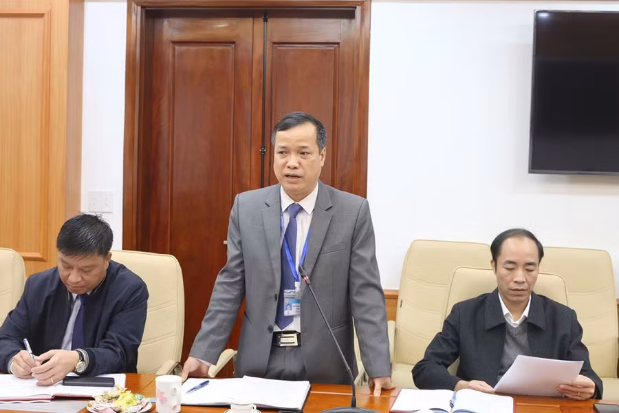 PGS. TS Mai Xuân Trường, Hiệu trưởng trường Đại học Sư phạm.