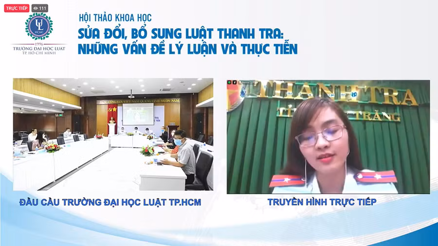 Hội thảo thu hút sự quan tâm của lực lượng Thanh tra và giới nghiên cứu luật