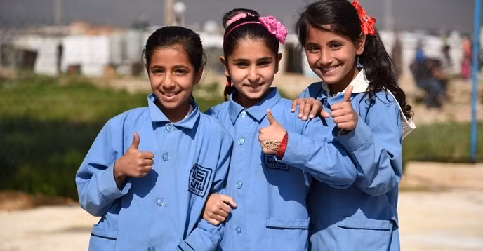 Những ngôi trường của UNESCO cung cấp chương trình hỗ trợ bổ sung giáo dục cho những người trẻ tị nạn Syria. Ảnh: UNESCO