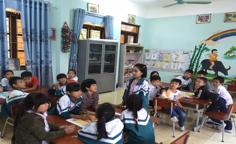 Em Anh Thư chia sẻ cảm nhận của mình về tác phẩm em sẽ thể hiện