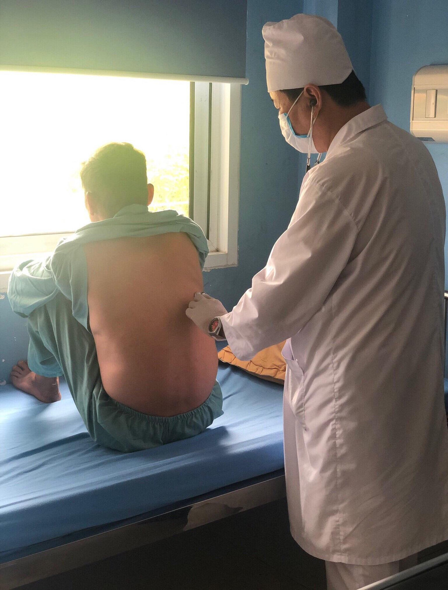 Bệnh nhân đã qua cơn nguy kịch.
