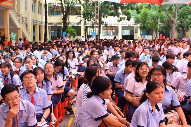 Đông đảo học sinh THCS tại Quận 9 tham gia ngày hội