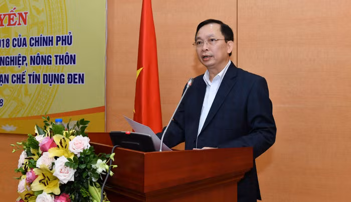 Phó Thống đốc NHNN Việt Nam Đào Minh Tú phát biểu tại Hội nghị