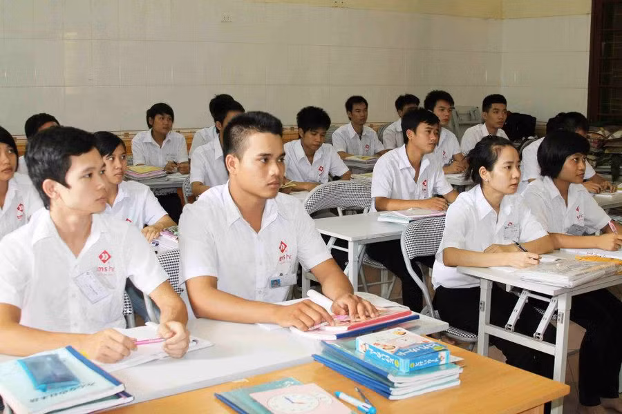 Lớp đào tạo lao động xuất khẩu cho các ứng viên đi Nhật Bản