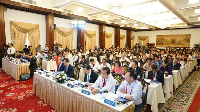 Quang cảnh toàn hội trường Diễn đàn về Nguồn nhân lực Du lịch Việt Nam 2019.