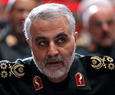 aChỉ huy Quân đoàn Vệ binh Cách mạng Hồi giáo Qasem Soleimani. Ảnh: Tasnim 