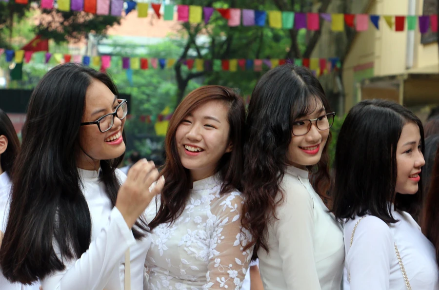 Nữ sinh Hà Nội (Ảnh minh họa)