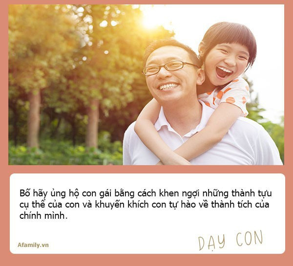 Muốn con gái một đời bình an, tất cả các ông bố hãy dạy con 10 bài học đắt giá hơn vàng này - Ảnh 8. Muốn con gái một đời bình an, tất cả các ông bố hãy dạy con 10 bài học đắt giá hơn vàng này - Ảnh 8.