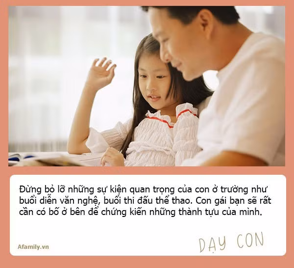 Muốn con gái một đời bình an, tất cả các ông bố hãy dạy con 10 bài học đắt giá hơn vàng này - Ảnh 2.