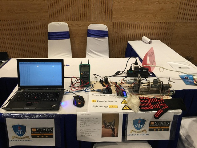 Dự án Tái chế rác thải nhựa thành sợi nhựa cho máy in 3D của Trường ĐH Nguyễn Tất Thành