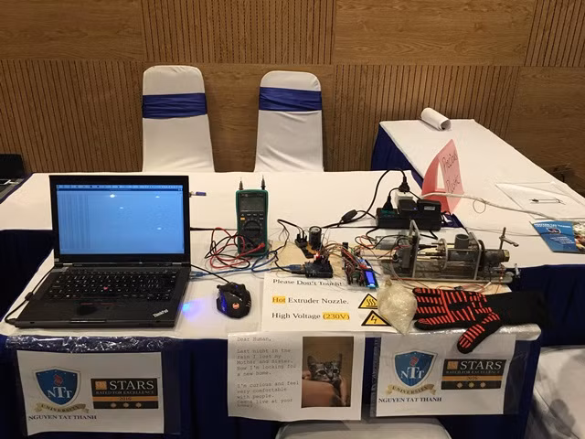 Dự án Tái chế rác thải nhựa thành sợi nhựa cho máy in 3D của Trường ĐH Nguyễn Tất Thành