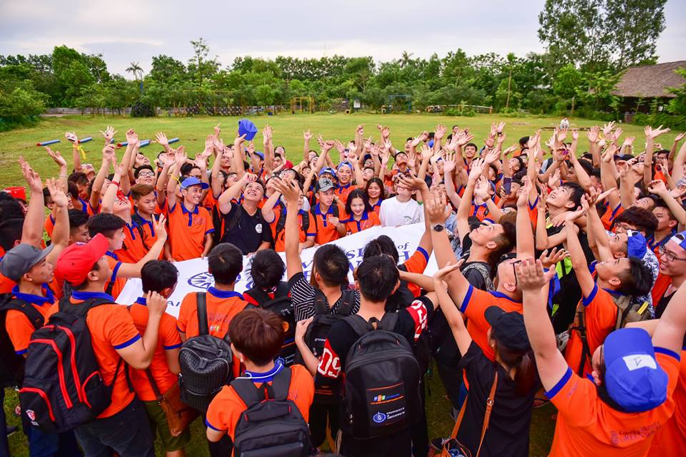 Sinh viên Đại học Greenwich (Việt Nam) tham gia hạot động team building nhân dịp khai giảng Sinh viên Đại học Greenwich (Việt Nam) tham gia hạot động team building nhân dịp khai giảng