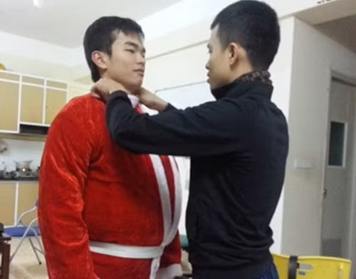 Bi hài “nghề” ông già Noel