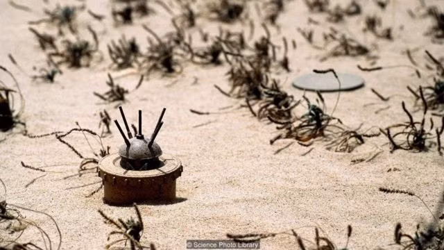 Các bãi mìn trên bãi biển có giá trị rất cao trong tác chiến chống đổ bộ