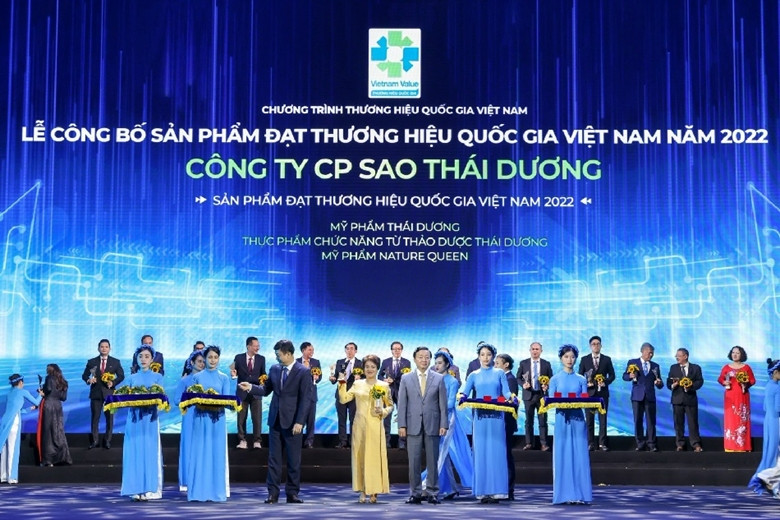 Sao Thái Dương vinh dự với 3 dòng sản phẩm đạt Thương hiệu Quốc Gia Việt Nam