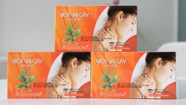 Sản phẩm viên vai gáy Thái Dương.