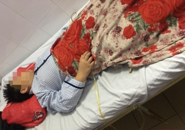 Hiện tại em Phạm Quốc Lập đã thoát nguy hiểm nhưng vẫn còn rất yếu