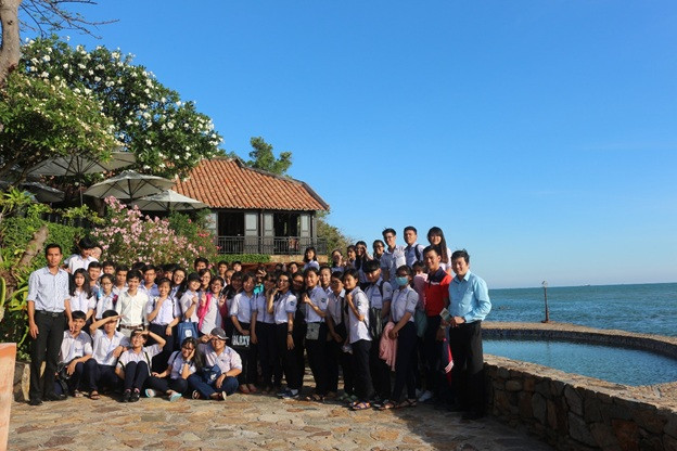 Học sinh THPT tham gia chương trình University Tour của BVU đến tham quan và giao lưu tại Bình An Resort