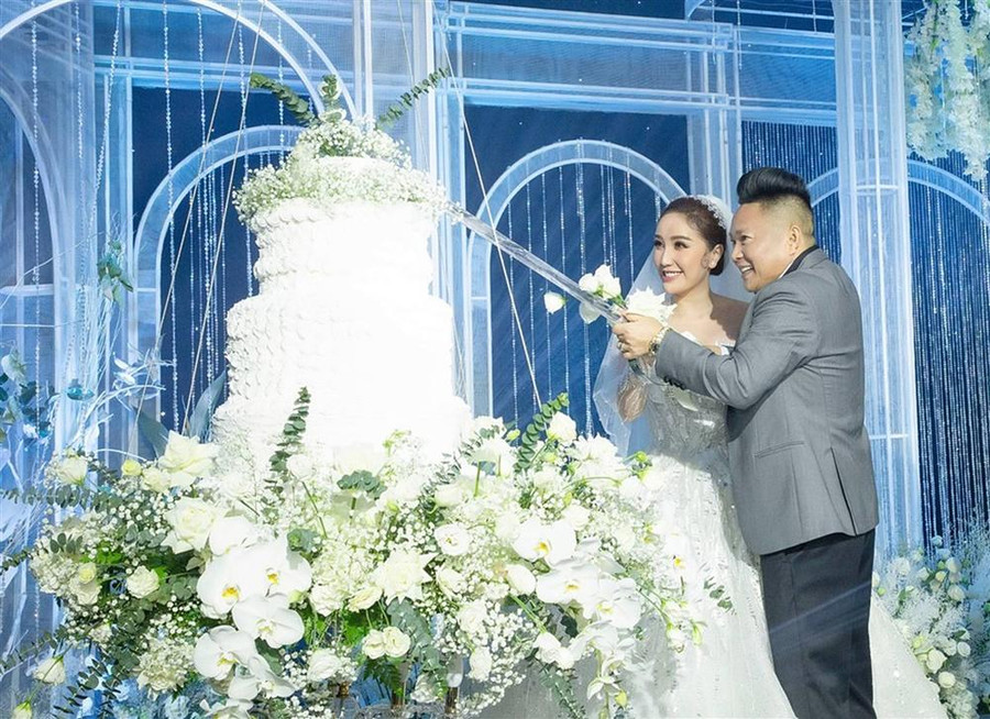 Những khoảnh khắc chưa công bố trong lễ cưới của Bảo Thy ảnh 6 Những khoảnh khắc chưa công bố trong lễ cưới của Bảo Thy-6