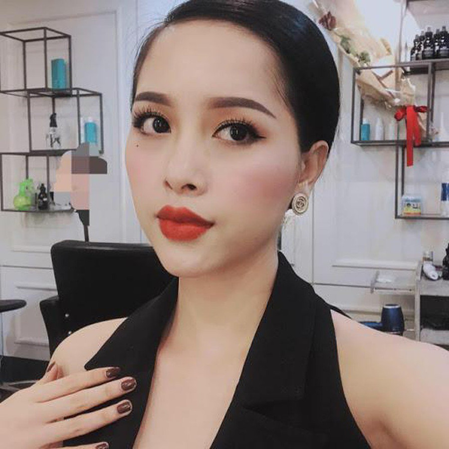 dien ao dai trang don gian trong le cuoi em chong, chi dau bao thy van xinh dep kho cuong - 13