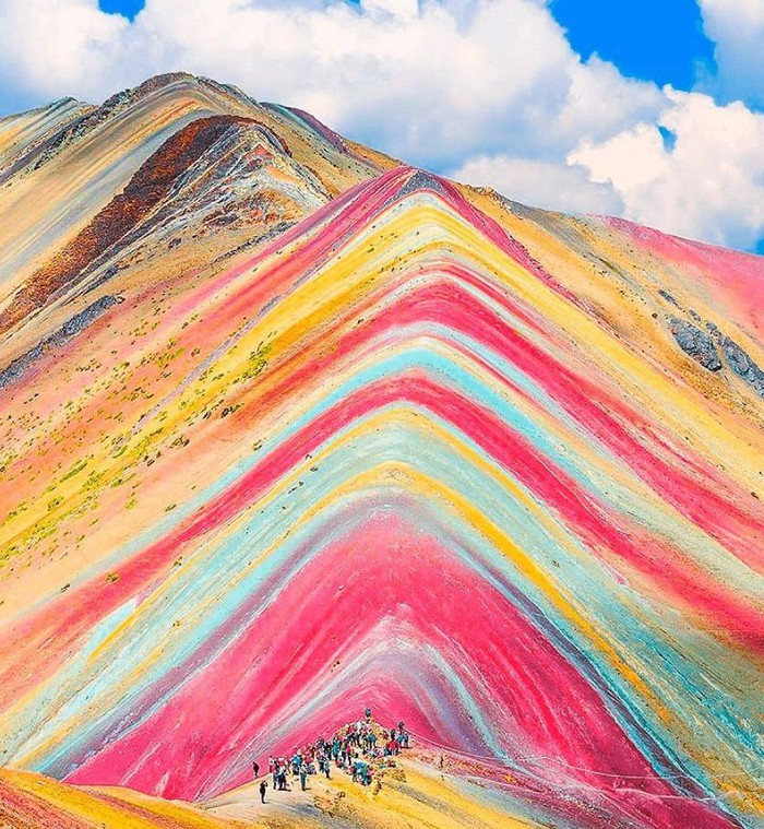 Cảnh thực tế khác xa ảnh chụp lung linh trên mạng ở núi cầu vồng ảnh 2 Cảnh thực tế khác xa ảnh chụp lung linh trên mạng ở núi cầu vồng ảnh 2