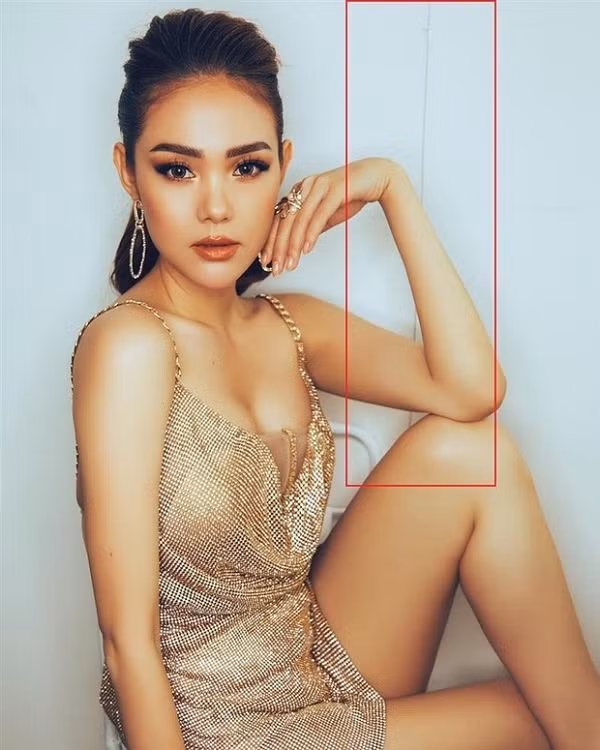  Kỳ Duyên, Hà Hồ photo shop quá tay vẫn chưa bằng sao nữ này khi uốn cong cả vòng ba