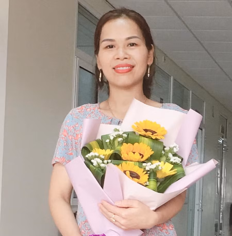 Chị Vũ Mai Hương.