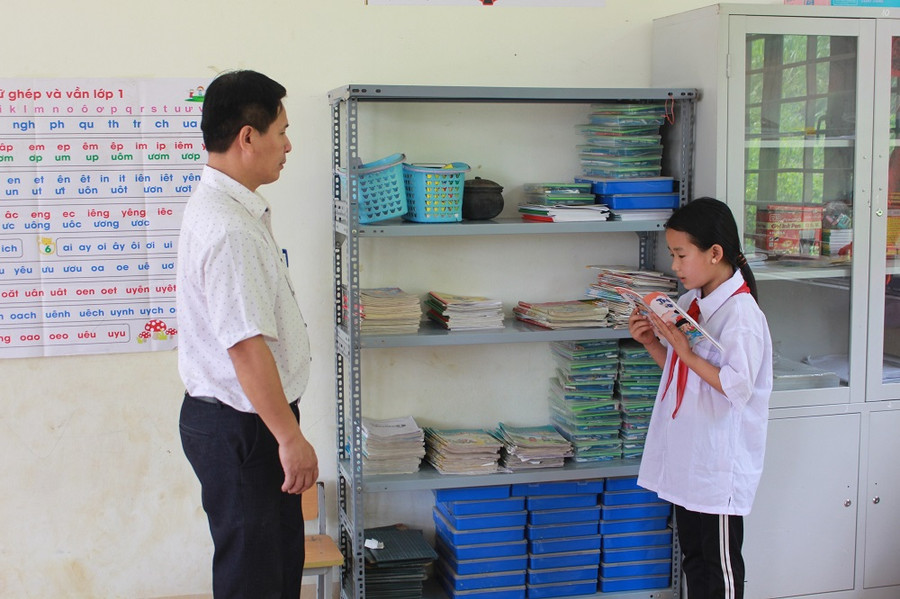 Chất lượng học tập của học sinh người DTTS tại bản Tèn ngày càng được nâng cao.