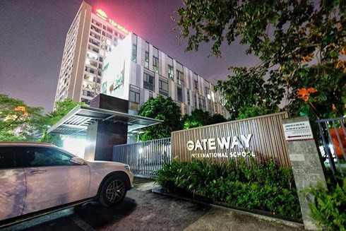 Trường GateWay, nơi xẩy ra vụ việc trẻ bị ngạt khí do bị bỏ quên trên xe.