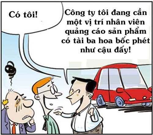 Truyện tranh: Công ty nào cần người bốc phét? hình ảnh 8 truyen tranh: cong ty nao can nguoi boc phet? hinh anh 8