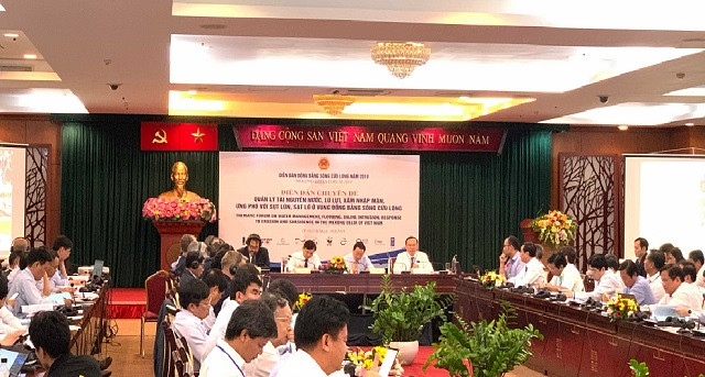 Quang cảnh một phiên họp tại Diễn đàn ĐBSCL 2019 sáng nay Quang cảnh một phiên họp tại Diễn đàn ĐBSCL 2019 sáng nay