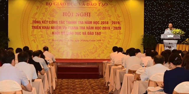 Quang cảnh hội nghị của Thanh tra ngành giáo dục Quang cảnh hội nghị của Thanh tra ngành giáo dục